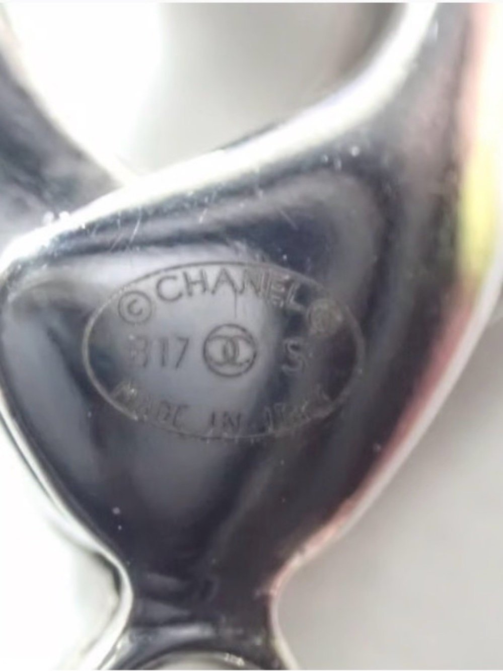CHANEL Archival Silver-Tone Crystal Byzantine Medallion Statement Necklace - Picture 9 of 12